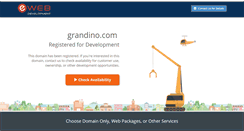 Desktop Screenshot of grandino.com
